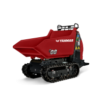 Yanmar C08-A dyzelinis vikšrinis transporteris